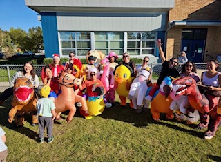 Teachers fence