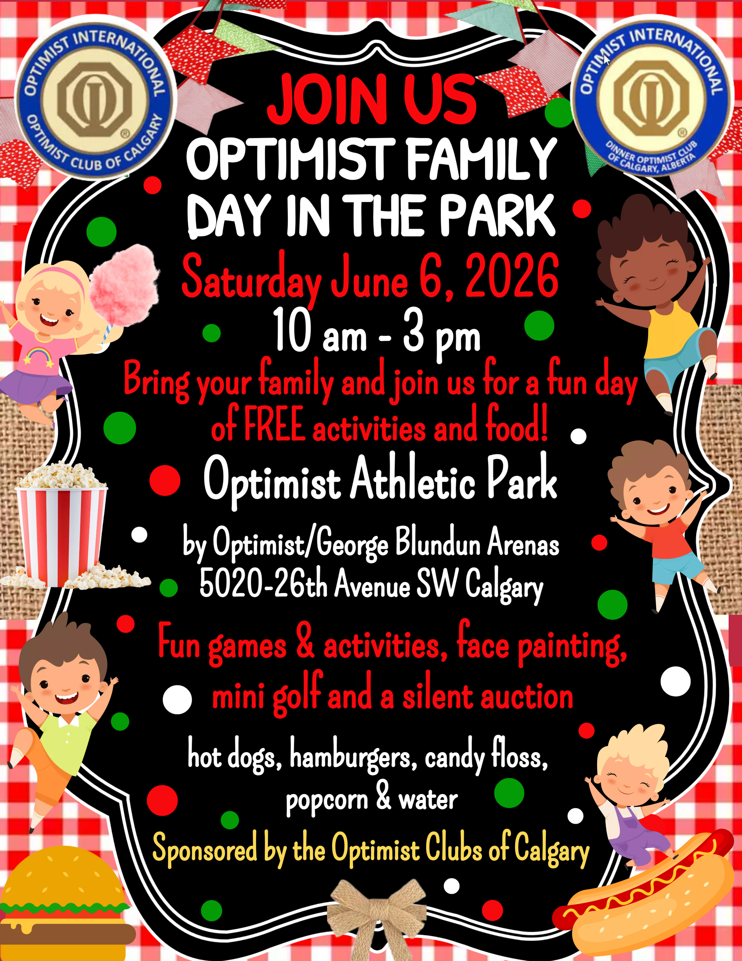 Optimist Family Day in the Park 2026